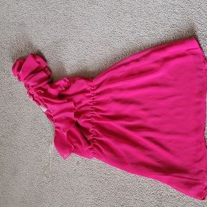 Small size eyelash couture dress